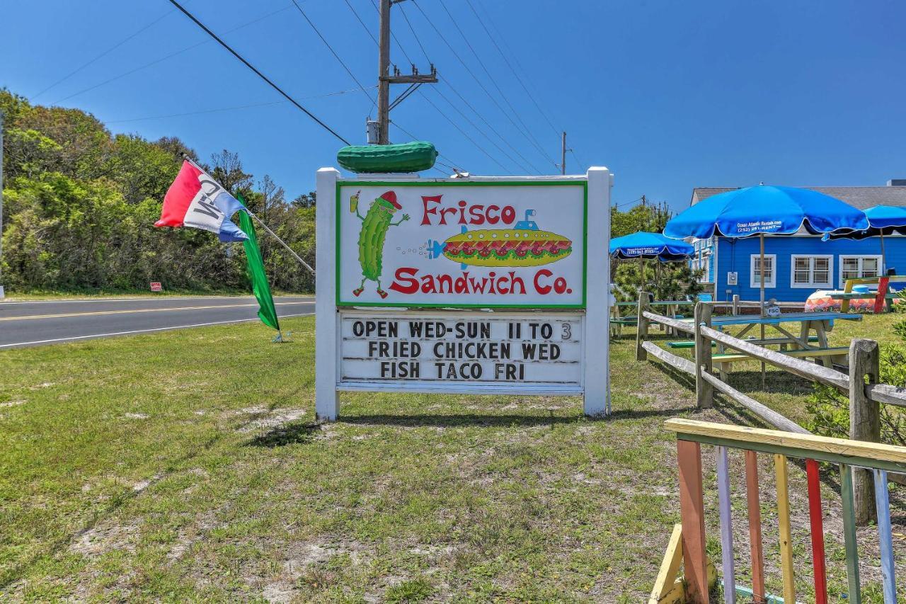 Cozy Cottage Less Than 2 Mi To Cape Hatteras Natl Shore! Frisco Esterno foto